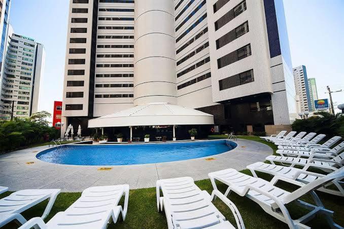 Flat Com Vista Para O Mar Fortaleza  Exteriör bild
